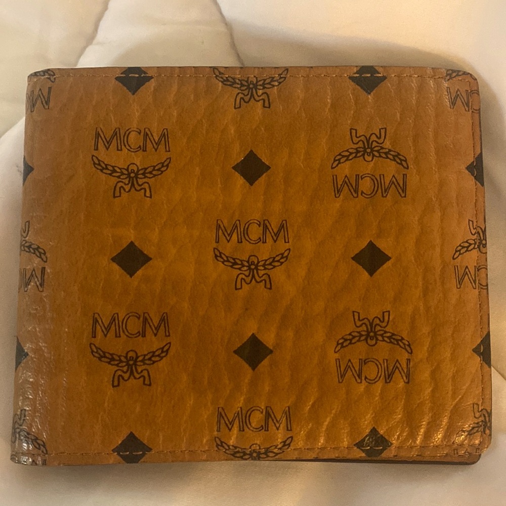MCM Cognac Wallet